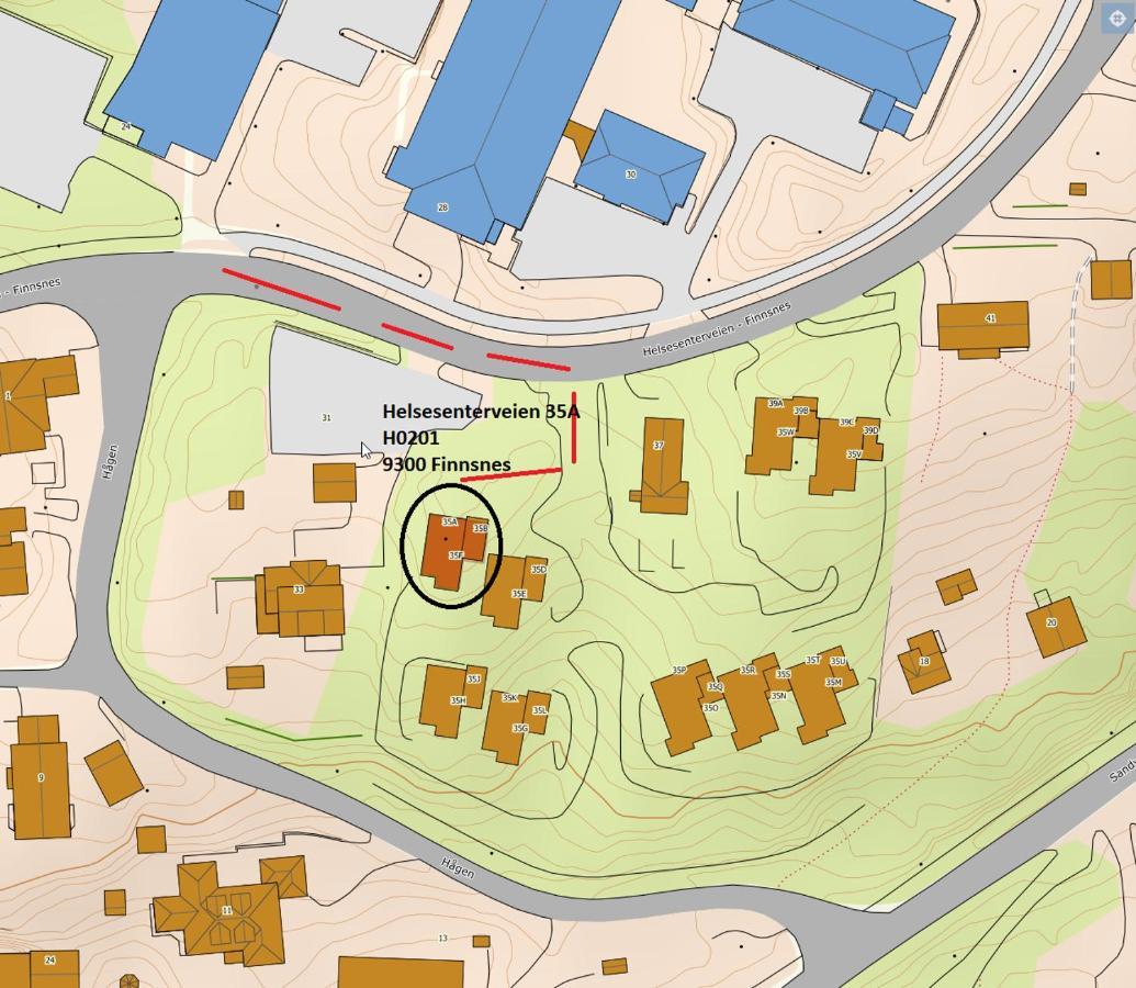 Veien Til Senja Appartement Finnsnes Buitenkant foto